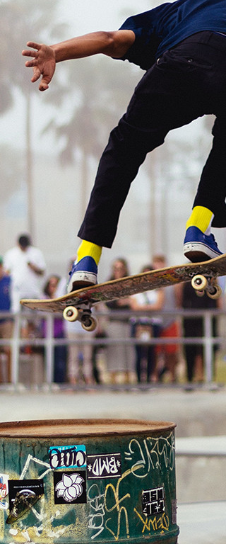 Lifestyle footwear with TecTuff materials